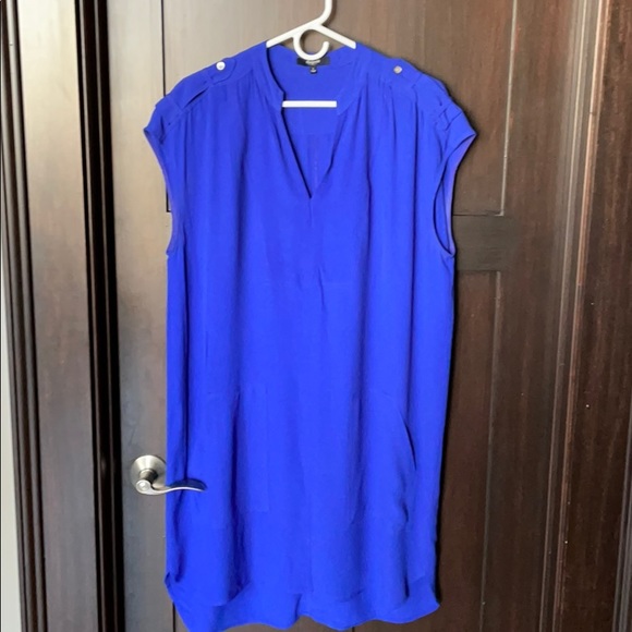 royal blue tank dress